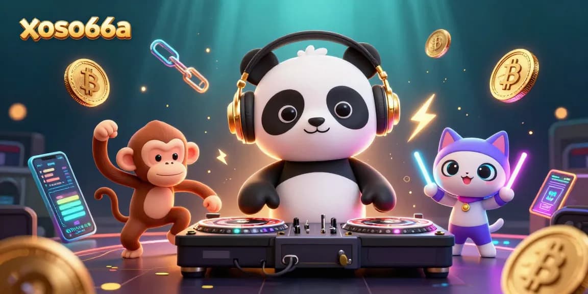 Experience thrills at xoso66a with our DJ panda and vibrant casino scene.