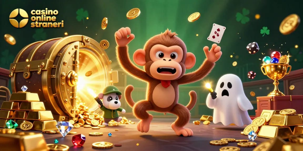 Gioca nel casinò online stranieri con un’emozionante scena 3D di un monkey poltergeist e un cucciolo cacciatore di fantasmi.