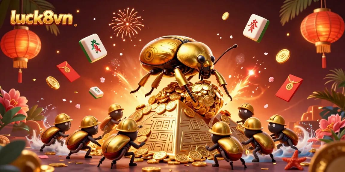 Engage in thrilling experiences with luck8vn's vibrant online casino scene, featuring dynamic characters.