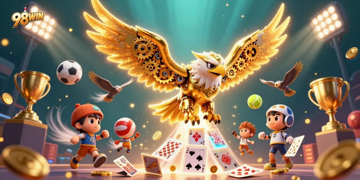 Engage with 98WIN for thrilling sports betting, featuring dynamic gameplay and immersive visuals.