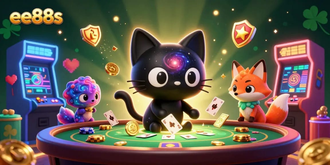 Win big with ee88s in this vibrant cosmic casino experience featuring our charming characters.