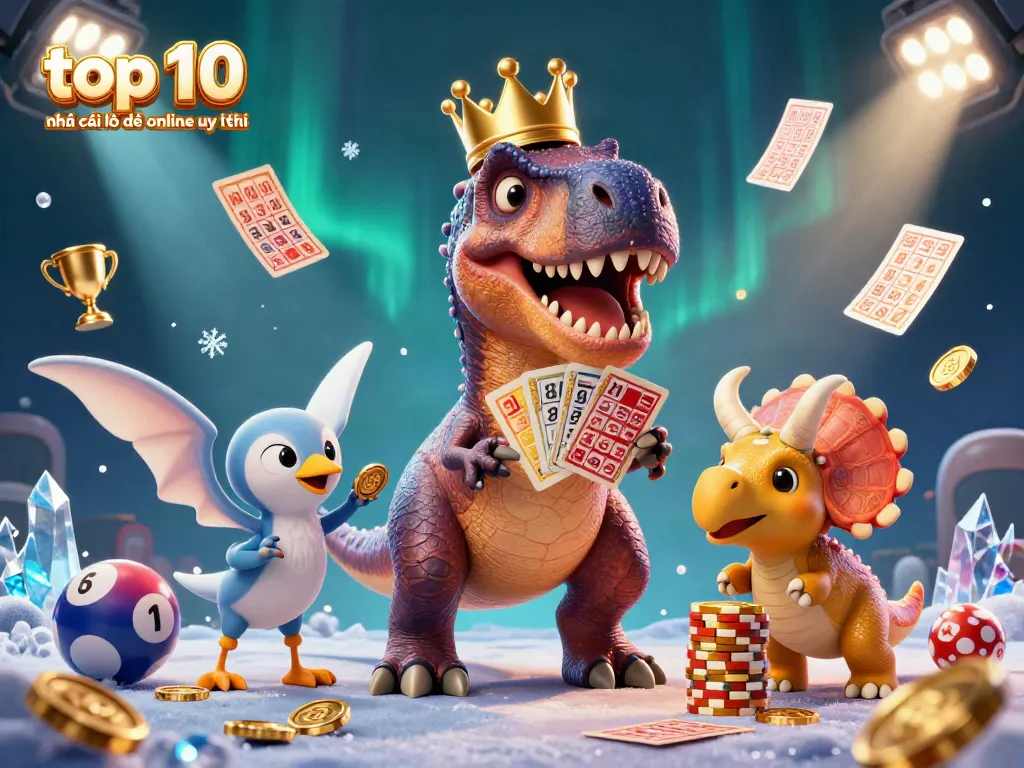 Join the excitement in the top 10 nhà cái lô đề online uy tín scene with friendly characters and dynamic lottery themes.