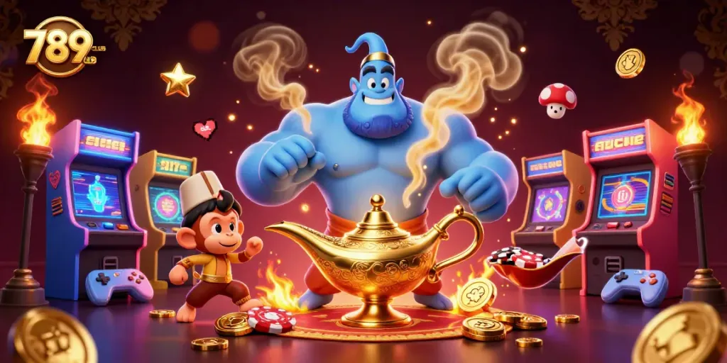 Play exciting games at 789CLUB with a vibrant display of casino rewards and thrilling interaction.