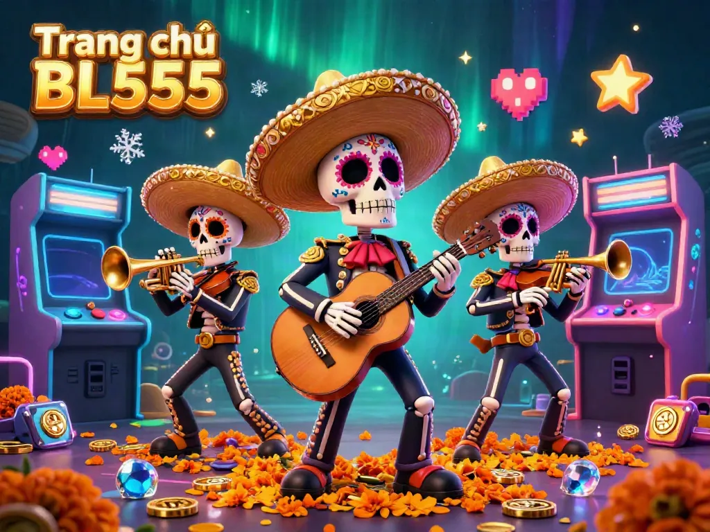 Experience the vibrant gaming action at Trang chủ BL555 with a carnival of colors and energy.