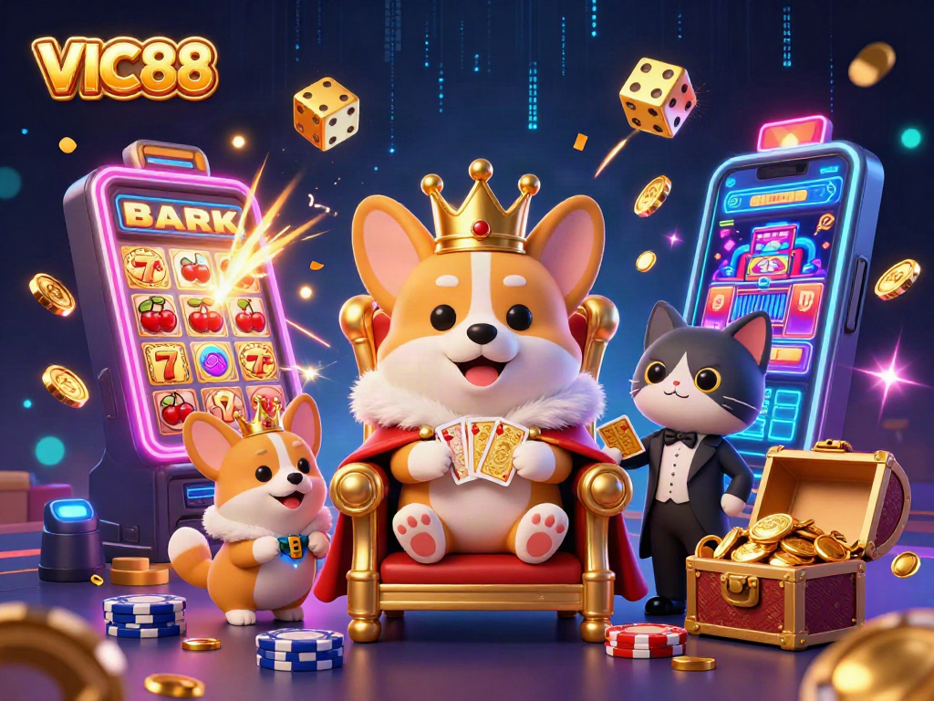 Experience thrilling moments at VIC88 while winning with lively slot machines and a royal atmosphere.