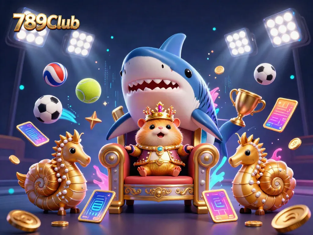 Experience thrilling gameplay at 789Club with a dynamic scene showcasing the excitement of betting and gaming.