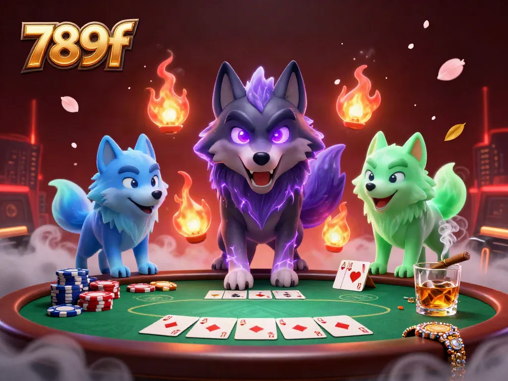 Experience thrilling gameplay at 789f with vibrant poker visuals and a captivating scene.