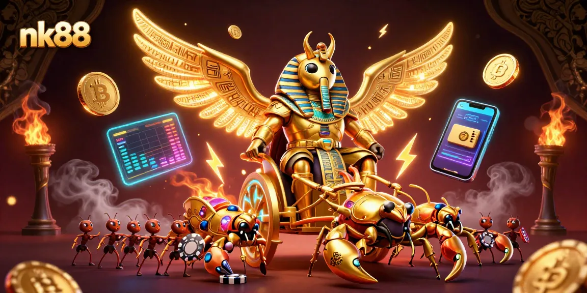 Engage with nk88 by winning big at thrilling casino games alongside vibrant crypto elements.