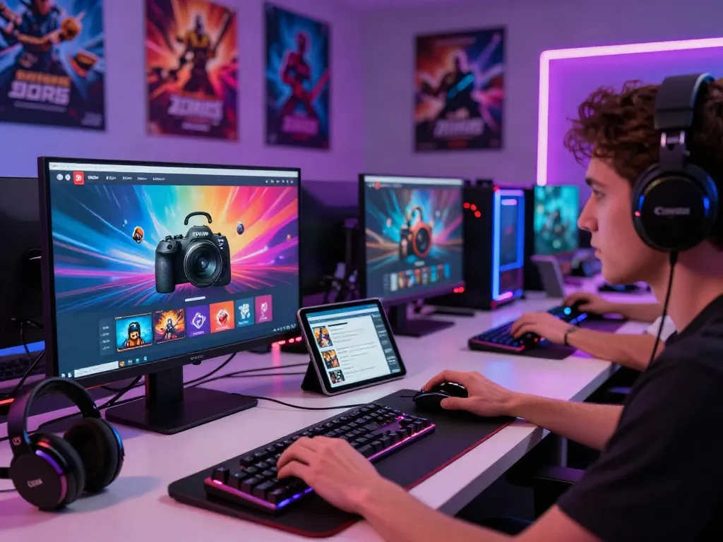 Experience the vibrant gaming community at Warung168's digital store.