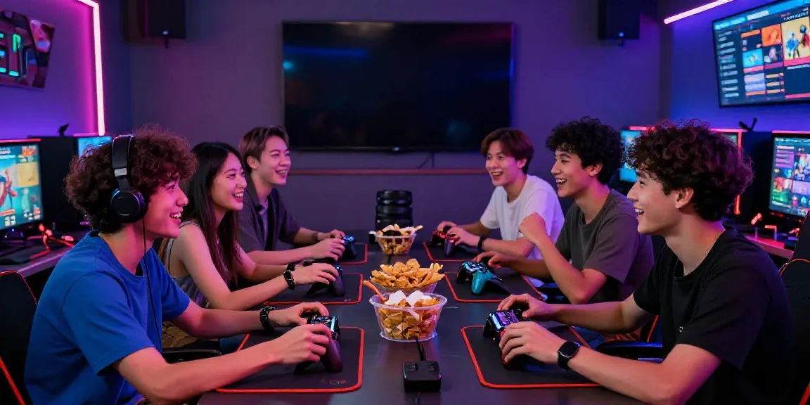 Kunjungan teman-teman ke lounge permainan sambil mendiskusikan pangkutoto dan bermain bersama.