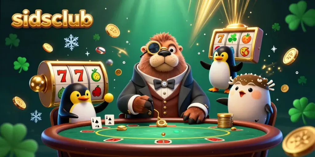 Rasakan sensasi bermain di sidsclub dengan ilustrasi 3D karnaval kasino yang menarik.
