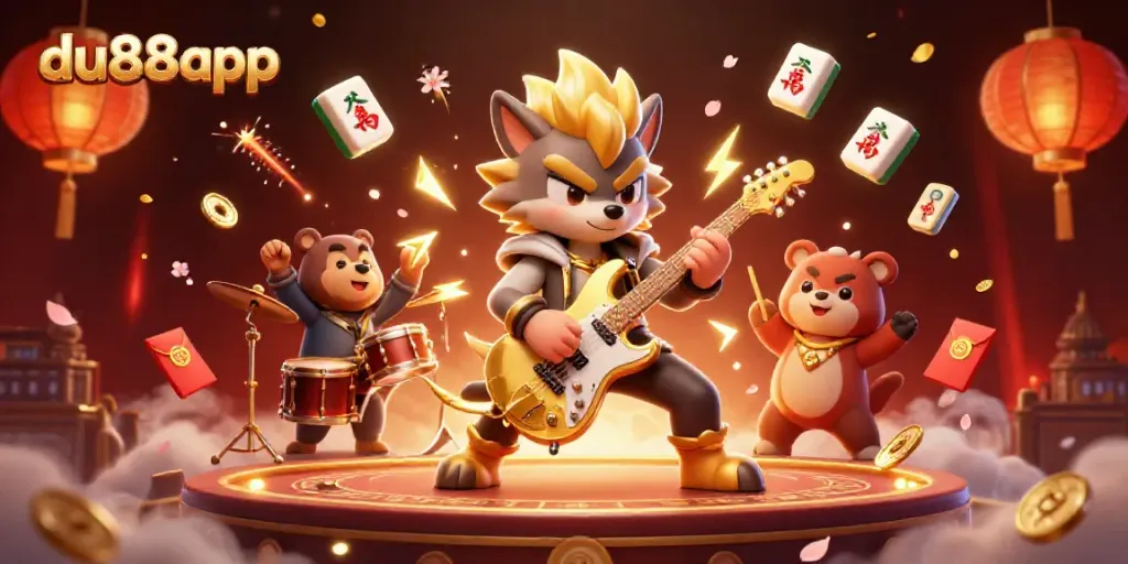 Experience the excitement of gaming at du88app with vibrant characters and rich casino elements.