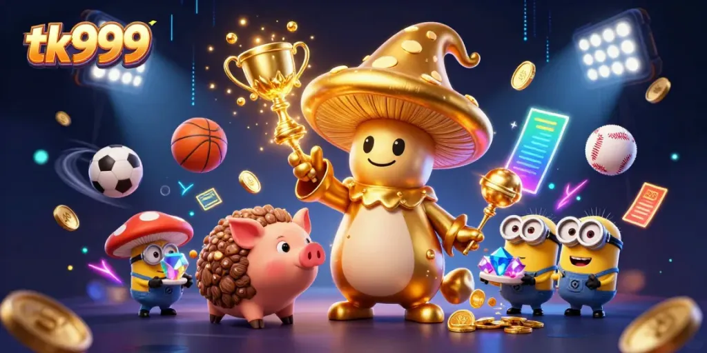 Experience thrilling gaming with tk999 featuring magical wizardry and sports betting excitement.