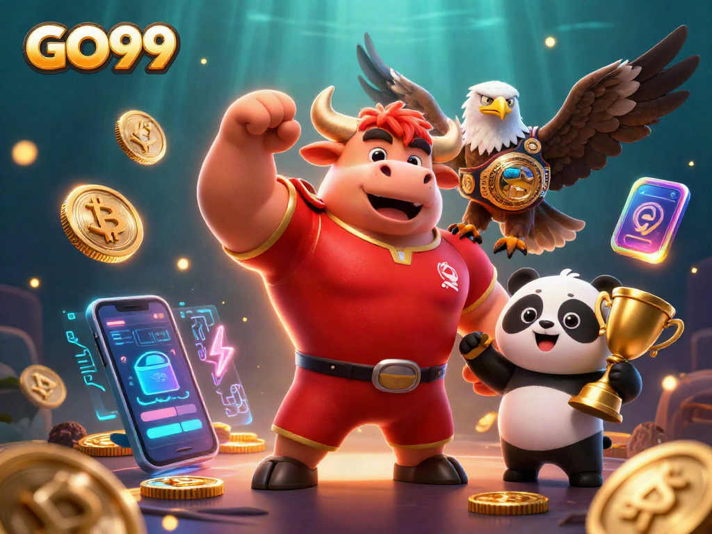 Engage in thrilling gaming experiences at GO99 with winners celebrating their victories!