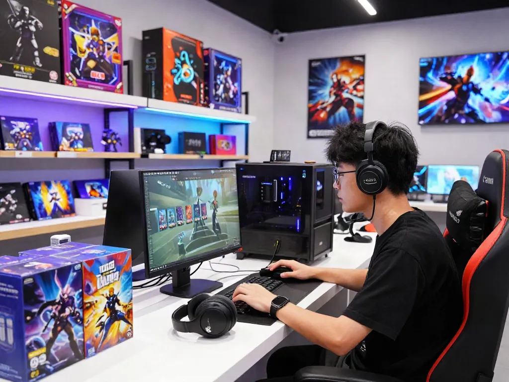 Discover the vibrant atmosphere of warung168, a leading digital gaming store.