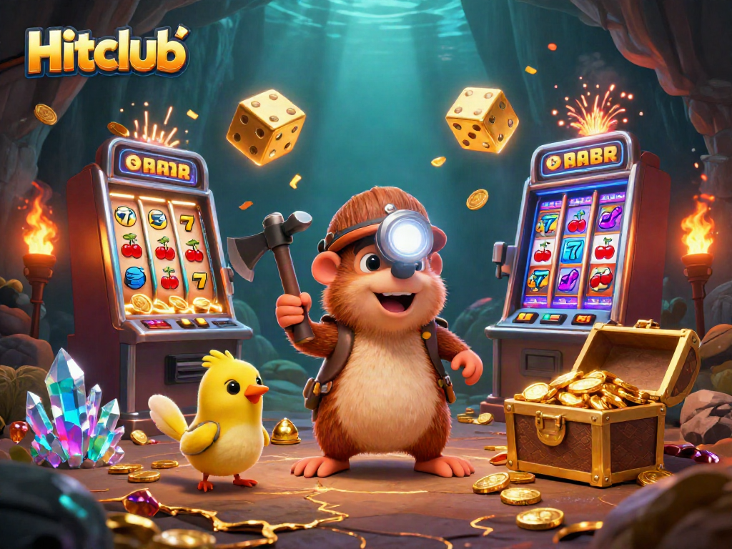 Spin jackpots with Hitclub’s thrilling casino experience featuring dynamic characters and vibrant rewards.