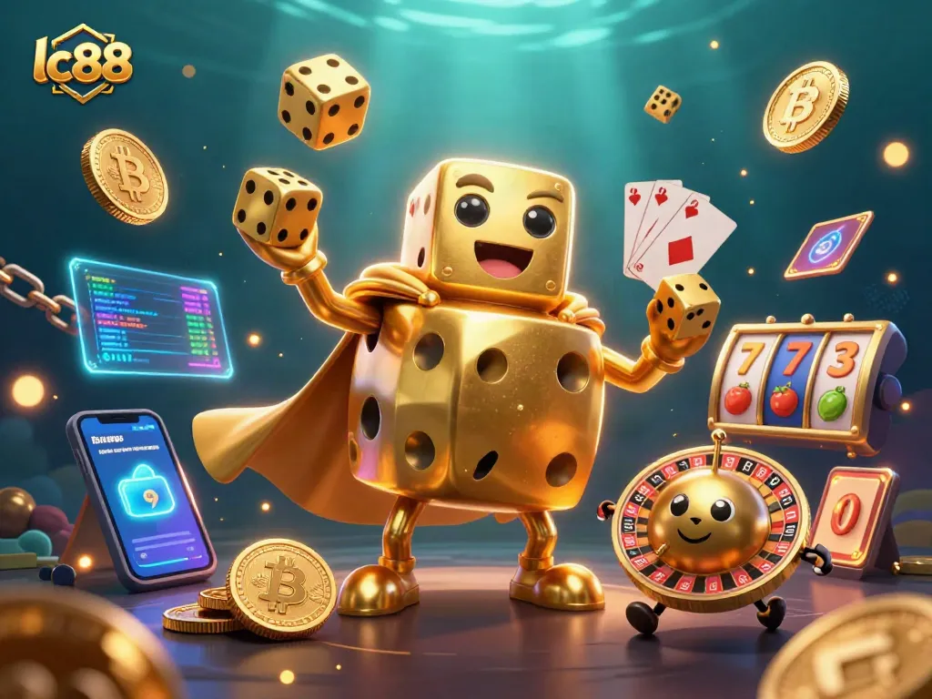 Engage with lc88’s vibrant slots and jackpot dynamics in this action-packed scene.