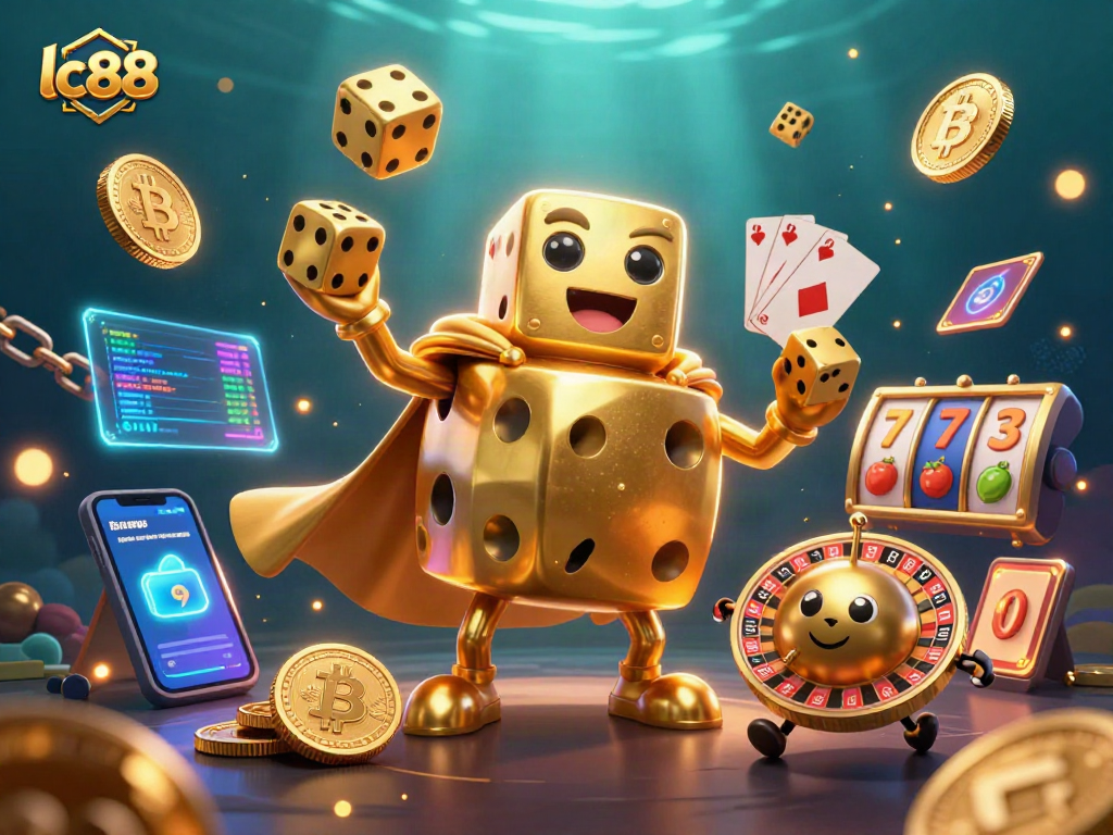 Engage with lc88’s vibrant slots and jackpot dynamics in this action-packed scene.