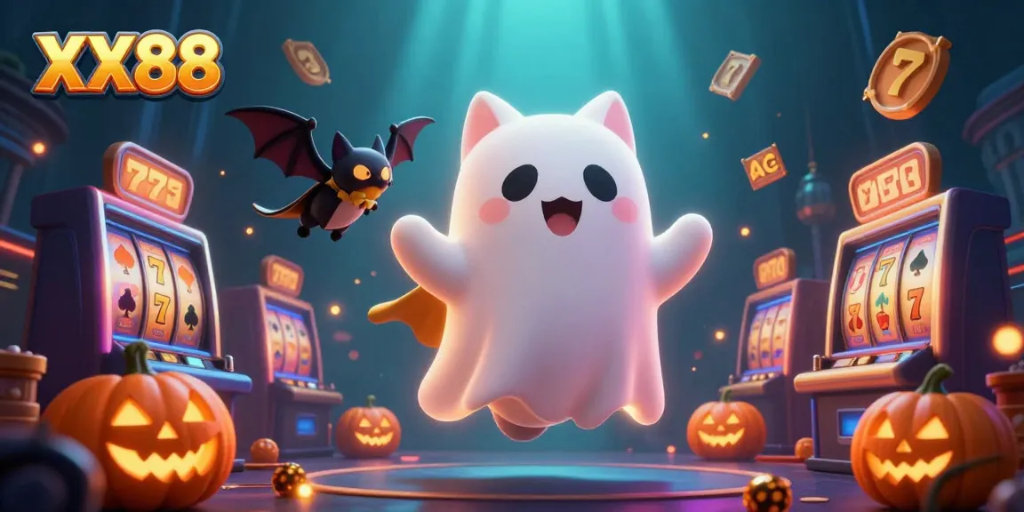 Experience the thrilling online gaming world of XX88 with dynamic ghost cat adventures.