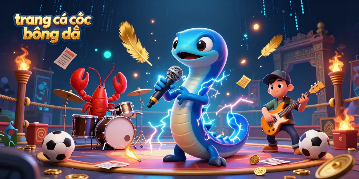 Experience the excitement of trang cá cược bóng đá with an electrifying underwater performance scene.
