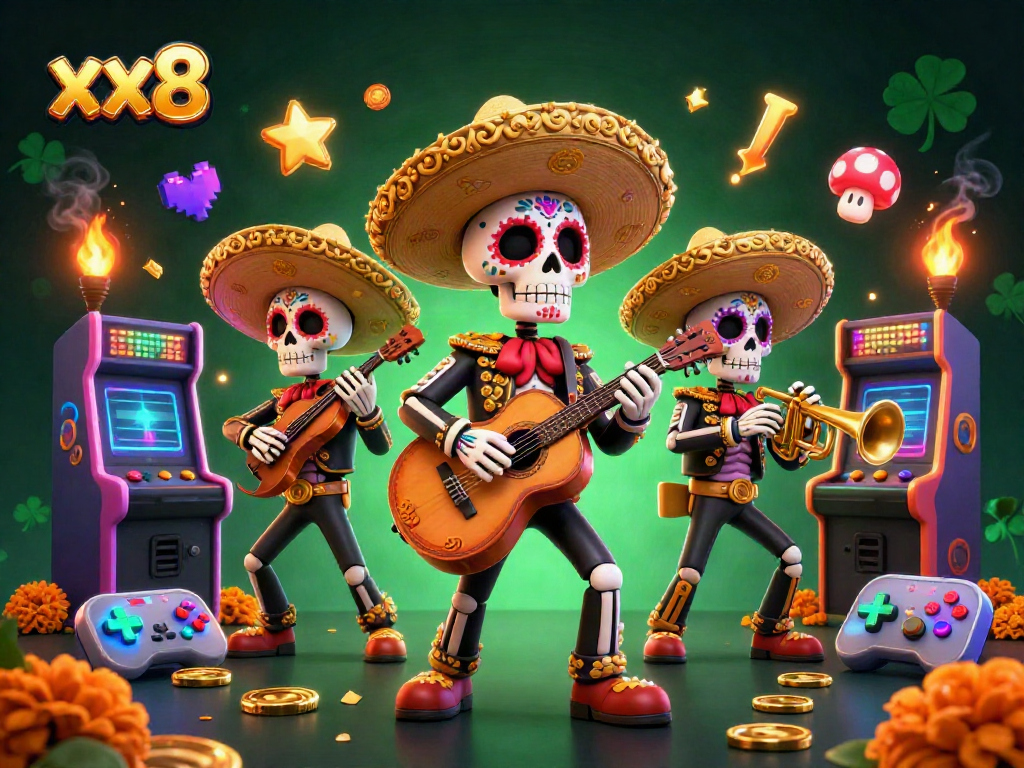 Experience thrilling gameplay at xx8 with vibrant casino energy and festive visuals.