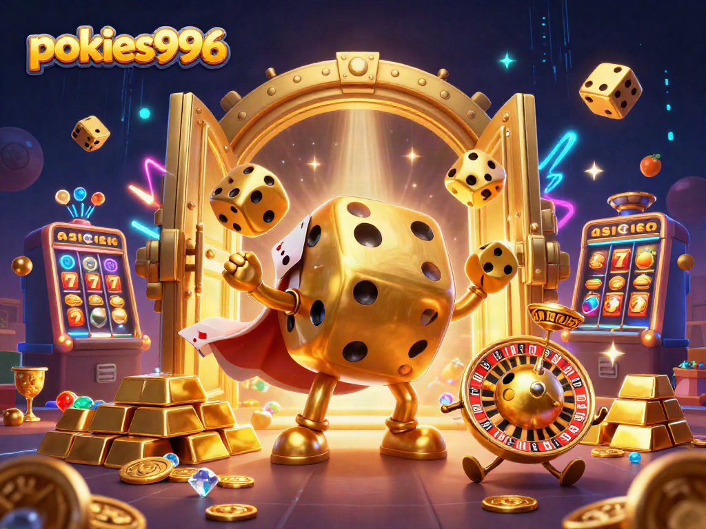 Engage in a thrilling pokies996 adventure with glittering treasures and iconic casino elements.