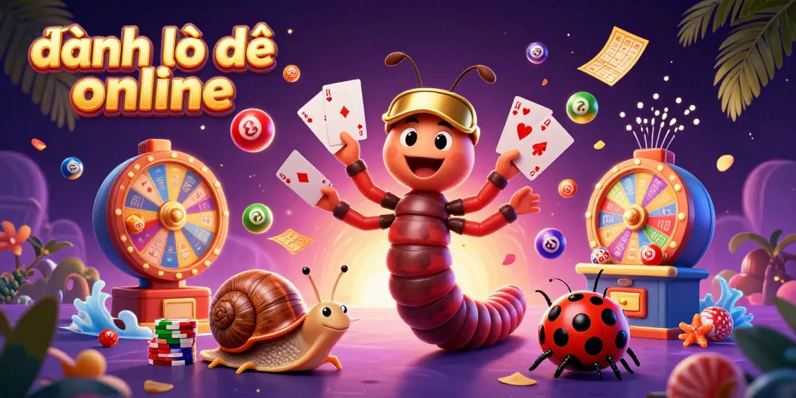Experience thrilling gameplay with đánh lô đề online, featuring vibrant lottery elements and engaging characters.